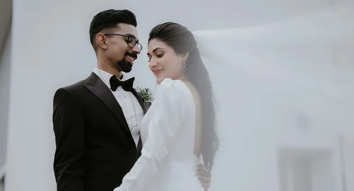 Pre-Wedding Shoot in the Sky